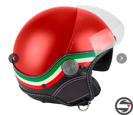 DJET LS VISION FLAG ITALY ROSSO LUCIDO