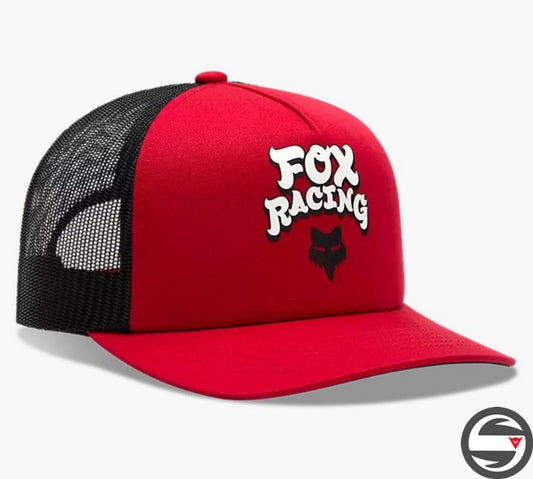 36292-122 FX RACEWEAR MESH TRUCKER FLAME RED