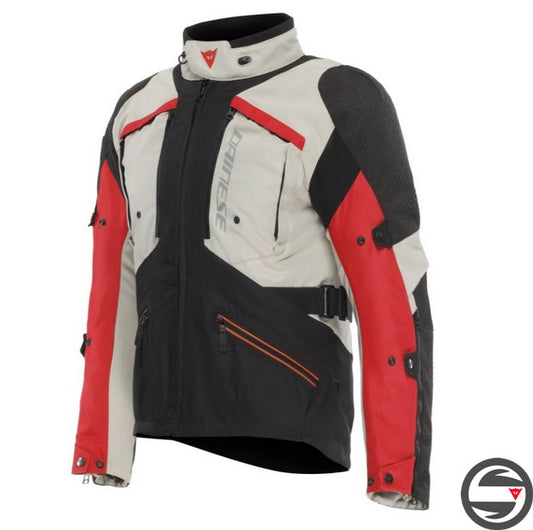 GULLFOSS D-DRY JACKET 37R TIDAL FOAM BLACK RED