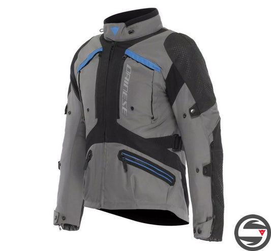 GULLFOSS D-DRY JACKET 38R GARGOYLE BLACK RED