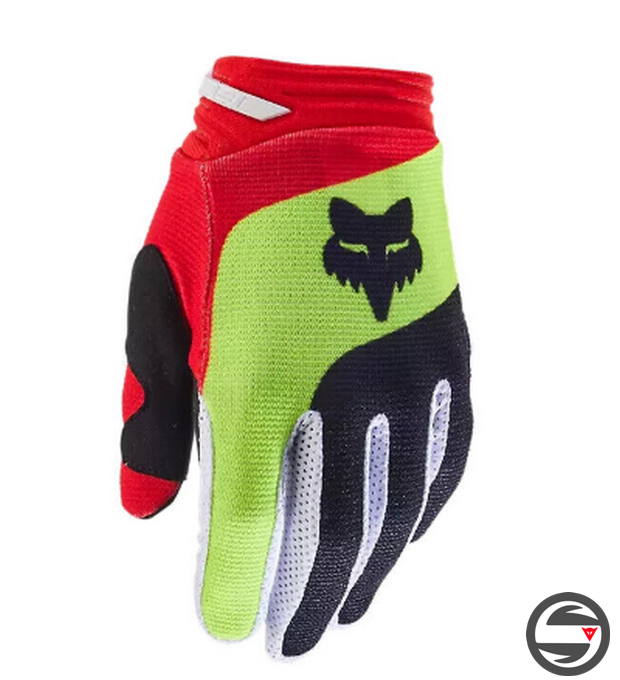 31392-017 FOX YOUTH 180 BALLAST GLOVE BLACK RED