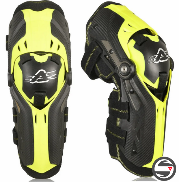 GINOCCHIERA GORILLA LEVEL 2 NERO GIALLO 318