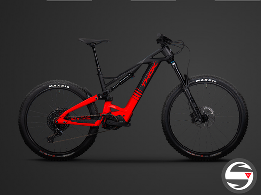 E-BIKE THOK GRAM CARBON RED