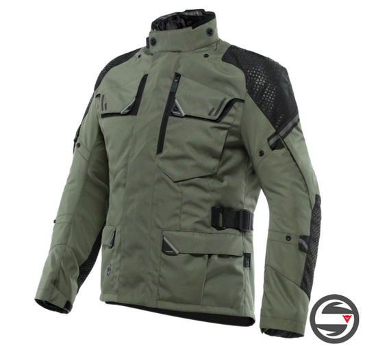 LADAKH 3L D-DRY JACKET 63H ARMY GREEN BLACK
