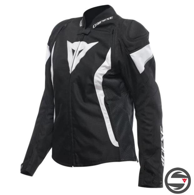 AVRO 5 TEX LADY JACKET O45 BLACK WHITE