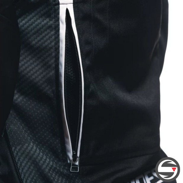 AVRO 5 TEX LADY JACKET O45 BLACK WHITE