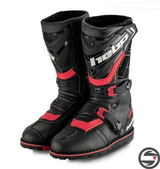 HT1017R BOTA TRIAL TECH 3.0 MICRO RED BLACK