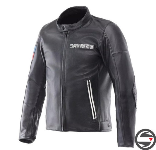 LEGGENDA LEATHER JACKET 001 BLACK
