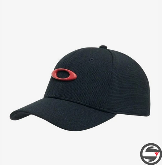 911545 04C TINCAN CAP BLACK FLAME RED