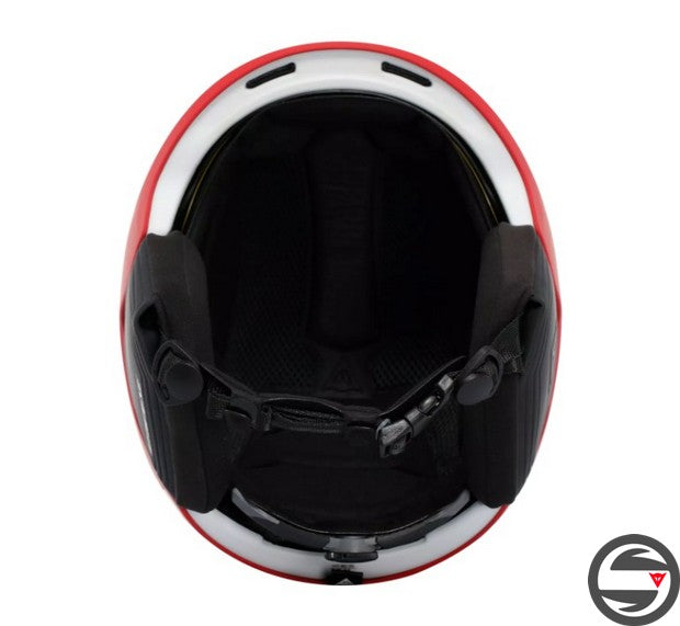 NUCLEO MIPS SKI HELMET 016 LILY WHITE RACING RED