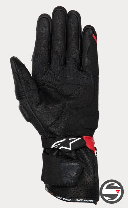 SP-3 GLOVES 1342 BK BR RED WHITE