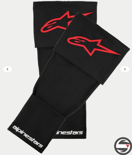 6700225 RK-S KNEE BRACE SLEEVE 132 BLK RED WHT