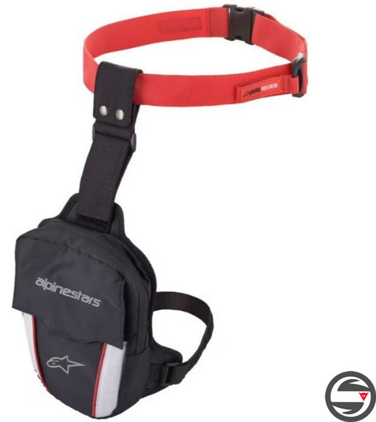 6108121 ACCESS THIGH BAG GAMBA LEG 132 BLACK RED