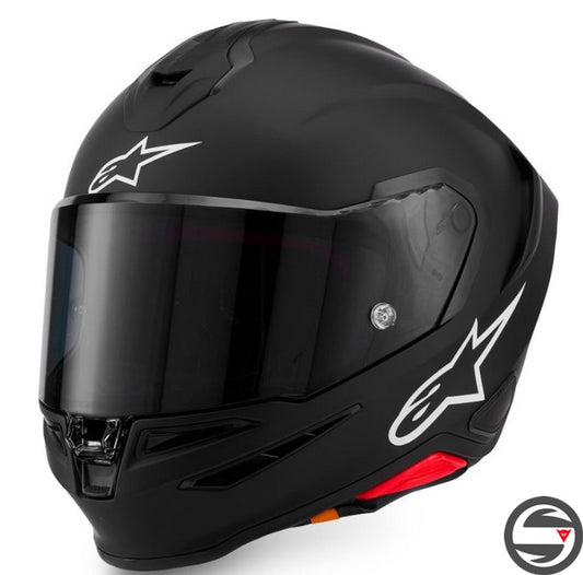 S-R7 SOLID 110 MATT BLACK HELMET EC06 8202026