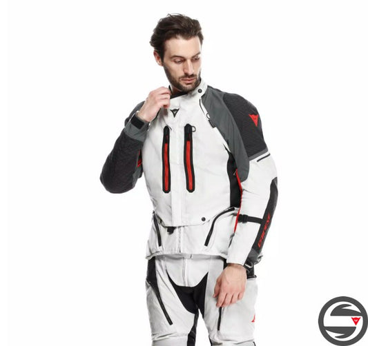 SUPER ADVENTURE ABSOL. SHELL 29J GLACIER GREY IRON GATE RED JACKET