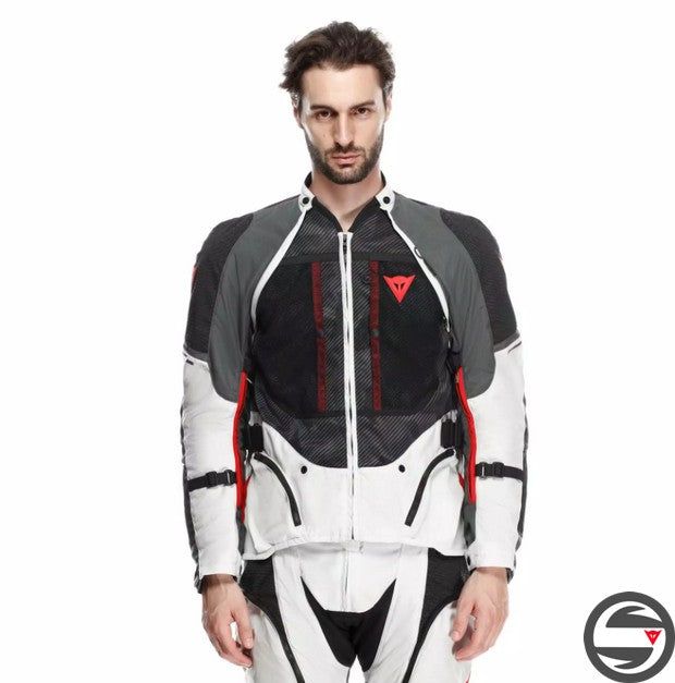 SUPER ADVENTURE ABSOL. SHELL 29J GLACIER GREY IRON GATE RED JACKET