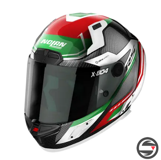 X-804 RS MAVEN 017 CARBON BIANCO VERDE ROSSO
