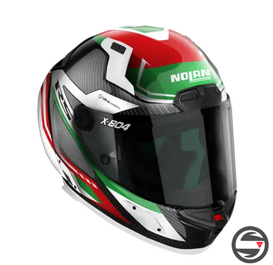 X-804 RS MAVEN 017 CARBON BIANCO VERDE ROSSO