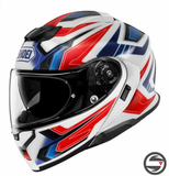 NEOTEC 3 ANTHEM TC10 BLUE RED SHOEI