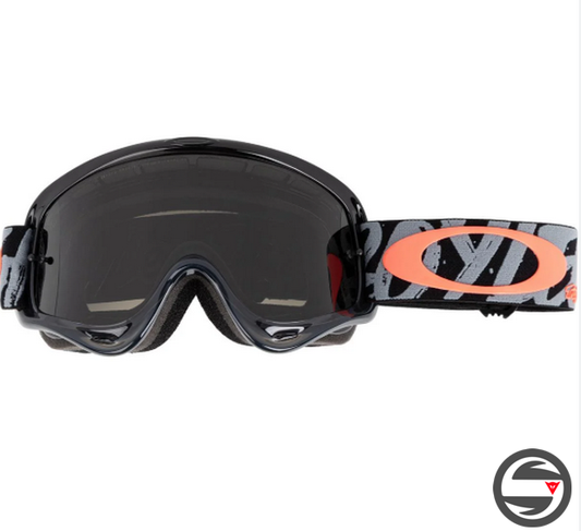 7029-76 NEW O-FRAME TLD PAINTED BLACK - LENS DARK GREY OAKLEY