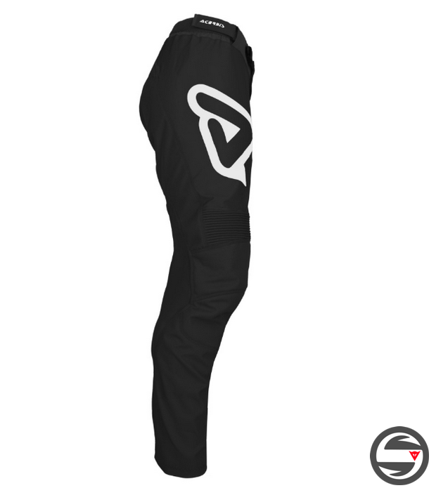 PANTS MX TRACK INC 315 NERO BIANCO