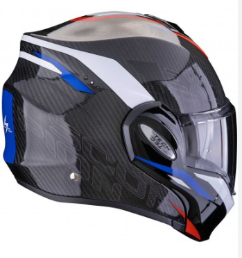 EXO-TECH EVO CARBON ROVER NERO ROSSO BLU SCORPION