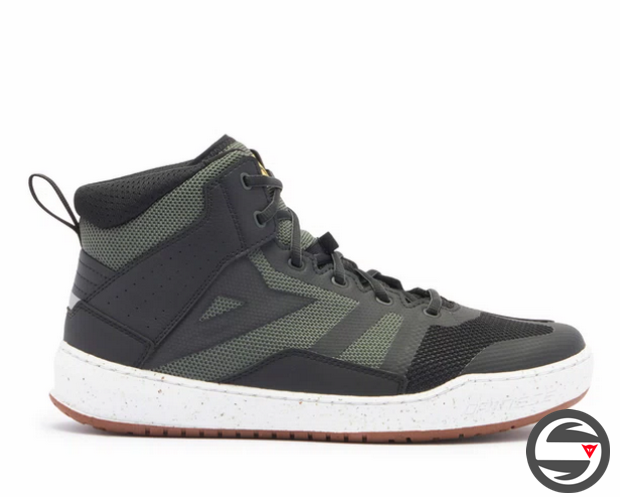 SUBURB AIR SHOES 50J BLACK WHITE GREEN ARMY DAINESE