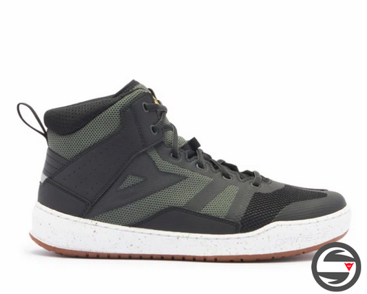 SUBURB AIR SHOES 50J BLACK WHITE GREEN ARMY