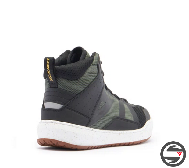 SUBURB AIR SHOES 50J BLACK WHITE GREEN ARMY DAINESE