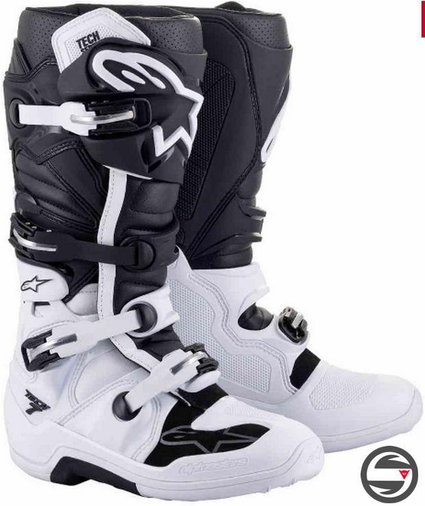 ALPINES. TECH 7 BLACK WHITE (12)