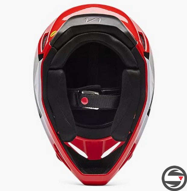 36385-110 FX V1 SHIELD HELMET FLUO RED