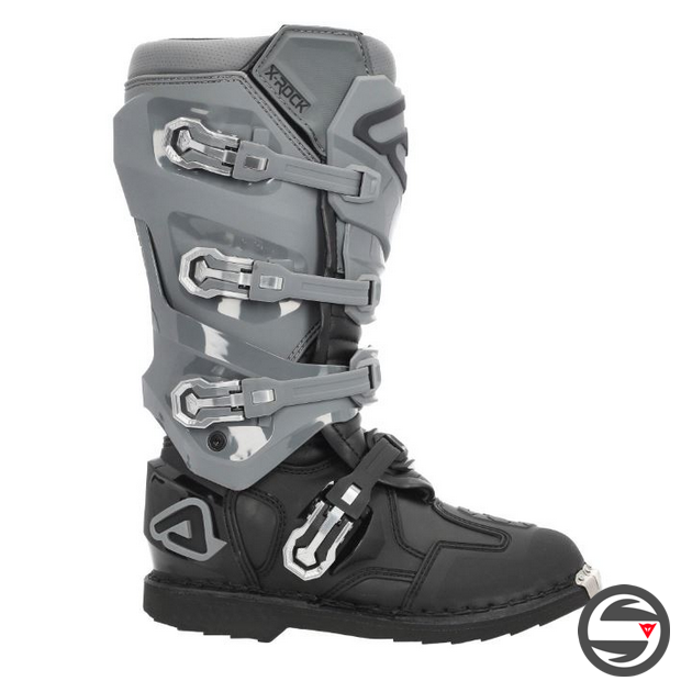 STIVALE X-ROCK MM TWO NERO GRIGIO
