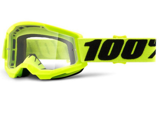 461356 STRATA 2 JUNIOR NEON YELLOW LENTE CLEAR