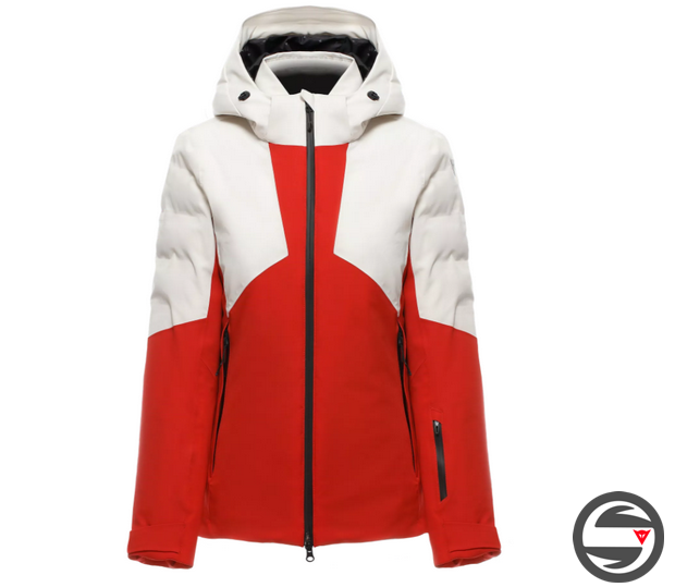 ZIVES AEROSENSE DRY WMN 73 LILY WHITE RACING RED JACKET