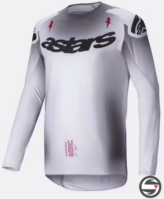 3760225 SUPERTECH MAKER JERSEY 191 SILVER BLACK