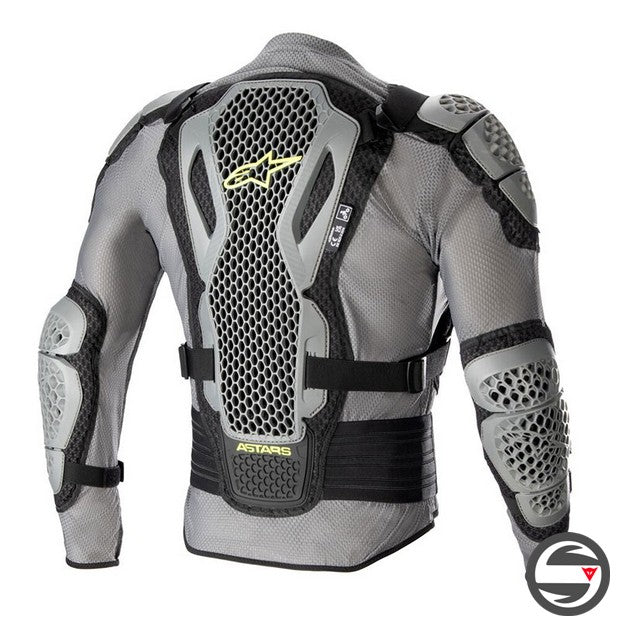6506823 BIONIC ACTION V2 JACKET 915 GRAY BLACK YELLOW FLUO