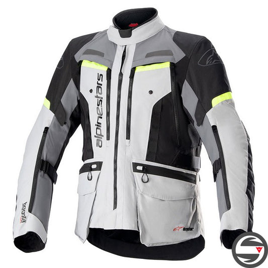 3207023 BOGOTA' PRO DRYSTAR JACKET 9195 ICE GRAY DARK GRAY YELLOW FLUO