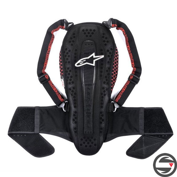 6504615 NUCLEON KR-2 BACK 1113 BLACK SMOKE RED