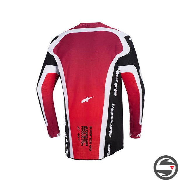 3760626 SUPERTECH AFD VISTA JERSEY 132 BLACK RED WHITE