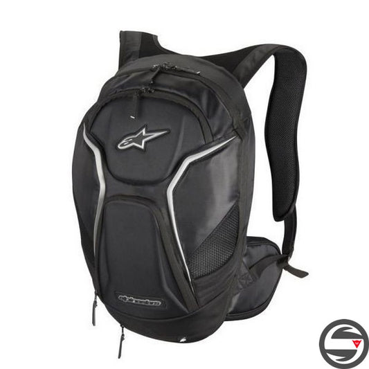 TECH AERO BACK PACK BLACK WHITE