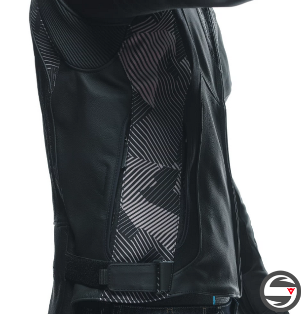 AVRO 5 LEATHER JACKET 604 BLACK ANTHRACITE