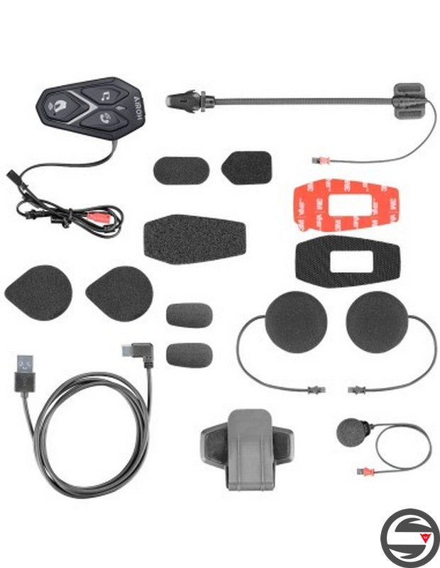 AIROH AWC2 SINGLE INTERFONO INTERPHONE