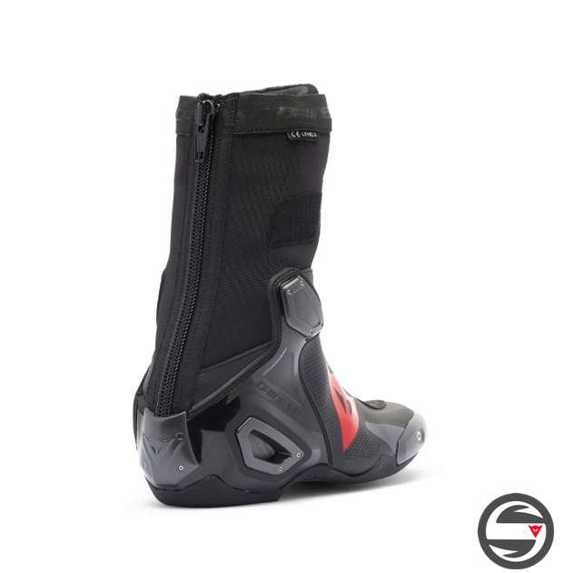 AXIAL 2 AIR BOOTS P75 BLACK RED FLUO