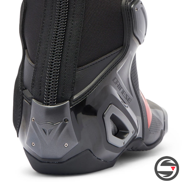 AXIAL 2 AIR BOOTS P75 BLACK RED FLUO