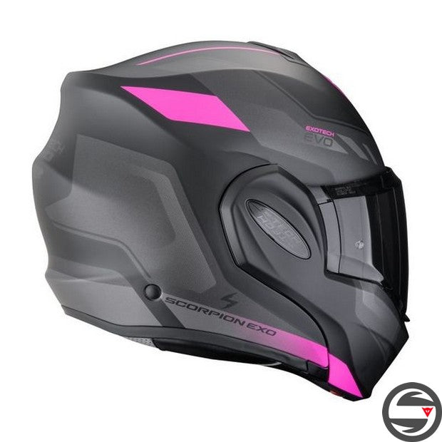 EXO-TECH EVO SOCIUS NERO OPACO ROSA
