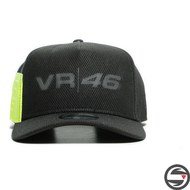 DAINESE VR46 9FORTY CAP 620 BLACK FLUO YELLOW