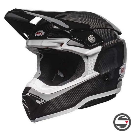 MOTO-10 SPHERICAL GLOSS BALCK WHITE
