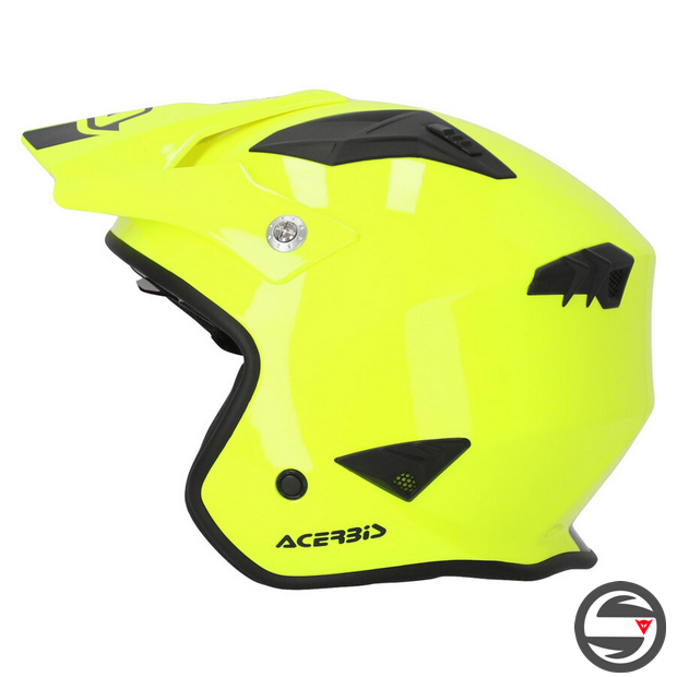 CASCO JET ARIA ECE 22.06 061 GIALLO FLUO