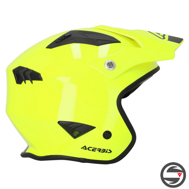 CASCO JET ARIA ECE 22.06 061 GIALLO FLUO