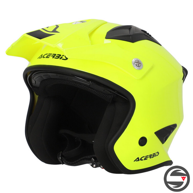 CASCO JET ARIA ECE 22.06 061 GIALLO FLUO